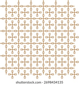 Abstrato padrão Jamdani mistura motivos geométricos e culturais. Excelente para tecido de moda, têxtil digital e arte vetorial sem costura.