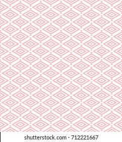 abstract japanese pattern background.geometric rhombus vector with pink.retro chevron pattern background with pink