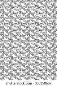 Abstract Japanese pattern designs vector background