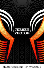 abstract jersey vector for sport sublimation background