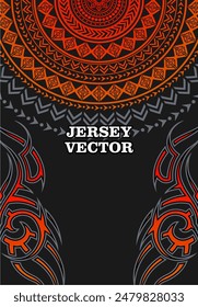 abstract jersey vector for sport sublimation background