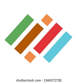 Abstract jigsaw and puzzle pattern 