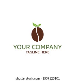 Abstract Juice and coffee logo vector.