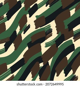 abstract jungle woodland camouflage pattern military background
