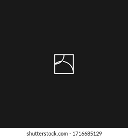 Diseño del logotipo de la forma de la letra K abstracta