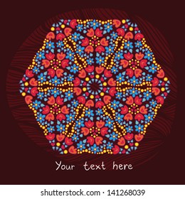 abstract kaleidoscope background