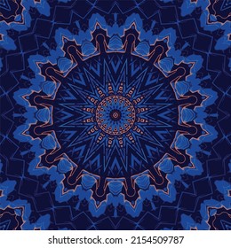 Abstract kaleidoscope background. Beautiful multicolor kaleidoscope texture. Unique kaleidoscope design