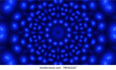 Abstract kaleidoscope background. Beautiful multicolor kaleidoscope texture. Unique kaleidoscope design.Vector illustration.
