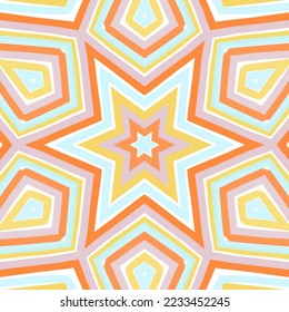 Abstract kaleidoscope background. Beautiful kaleidoscope seamless pattern. Multicolor mosaic texture. Seamless kaleidoscope texture. Unique kaleidoscope design
