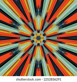 Abstract kaleidoscope background. Beautiful kaleidoscope seamless pattern. Multicolor mosaic texture. Seamless kaleidoscope texture. Unique kaleidoscope design
