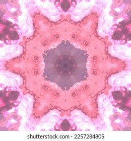 Abstract kaleidoscope background. Beautiful kaleidoscope seamless pattern. Multicolor mosaic texture. Seamless kaleidoscope texture. Unique kaleidoscope design
