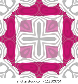 Abstract kaleidoscope background . Vector illustration
