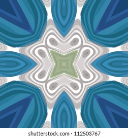 Abstract kaleidoscope background . Vector illustration