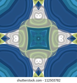 Abstract kaleidoscope background . Vector illustration