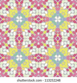 Abstract kaleidoscope background . Vector illustration .
