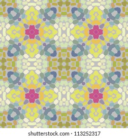 Abstract kaleidoscope background . Vector illustration .