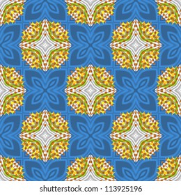 Abstract kaleidoscope background . Vector illustration .