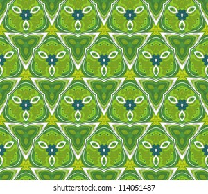 Abstract kaleidoscope background . Vector illustration .