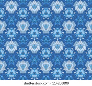 Abstract kaleidoscope background . Vector illustration .