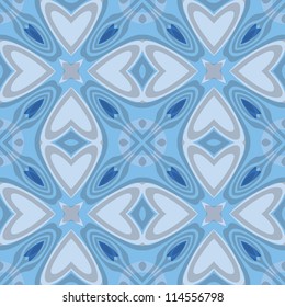 Abstract kaleidoscope background . Vector illustration .