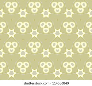 Abstract kaleidoscope background . Vector illustration .