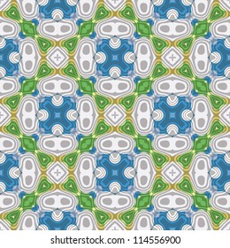 Abstract kaleidoscope background . Vector illustration .
