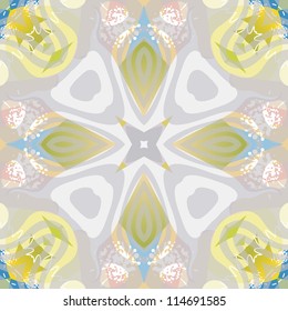 Abstract kaleidoscope background . Vector illustration .