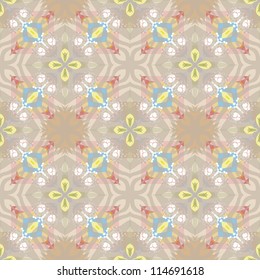 Abstract kaleidoscope background . Vector illustration .