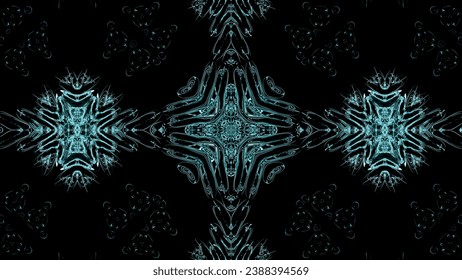 Abstract kaleidoscope with geometric pattern. Kaleidoscopic background design. Hypnotic background. Colorful abstract kaleidoscope animation with sparkling patterns. Jewelry background. 3d. Vector svg