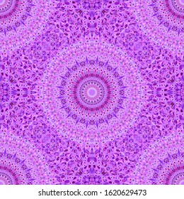 Abstract kaleidoscope mandala ornament pattern design - floral spiritual seamless vector background