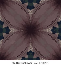 Abstract Kaleidoscope Vector Pattern Design