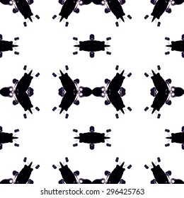 Abstract kaleidoscopic pattern. Seamless tiles with symmetrical pattern. Colorful background template for different design uses.