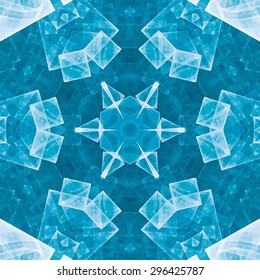 Abstract kaleidoscopic pattern. Seamless tiles with symmetrical pattern. Colorful background template for different design uses.