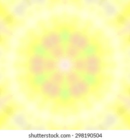 Abstract kaleidoscopic pattern. Seamless tiles with symmetrical pattern. Colorful background template for different design uses.