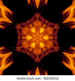 Abstract kaleidoscopic pattern. Seamless tiles with symmetrical pattern. Colorful background template for different design uses.