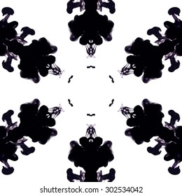 Abstract kaleidoscopic pattern. Seamless tiles with symmetrical pattern. Colorful background template for different design uses.