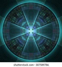 Abstract kaleidoscopic pattern. Seamless tiles with symmetrical pattern. Colorful background template for different design uses.