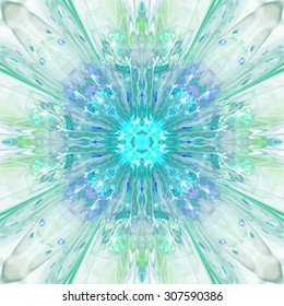Abstract kaleidoscopic pattern. Seamless tiles with symmetrical pattern. Colorful background template for different design uses.
