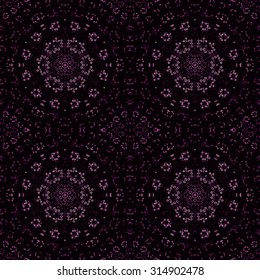 Abstract kaleidoscopic pattern. Seamless tiles with symmetrical pattern. Colorful background template for different design uses.