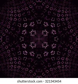 Abstract kaleidoscopic pattern. Seamless tiles with symmetrical pattern. Colorful background template for different design uses.