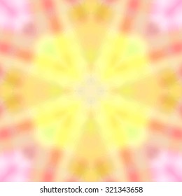 Abstract kaleidoscopic pattern. Seamless tiles with symmetrical pattern. Colorful background template for different design uses.