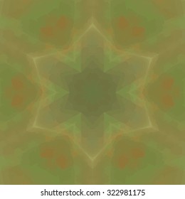 Abstract kaleidoscopic pattern. Seamless tiles with symmetrical pattern. Colorful background template for different design uses.