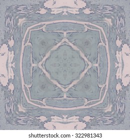 Abstract kaleidoscopic pattern. Seamless tiles with symmetrical pattern. Colorful background template for different design uses.