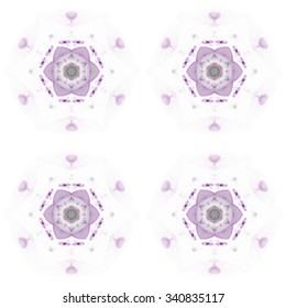 Abstract kaleidoscopic pattern. Seamless tiles with symmetrical pattern. Colorful background template for different design uses.