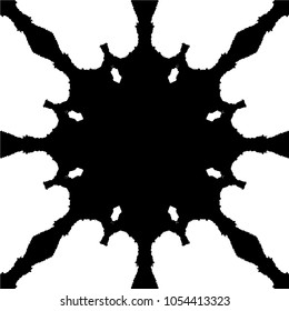 Abstract kaleidoscopic seamless pattern.