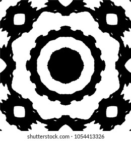 Abstract kaleidoscopic seamless pattern.