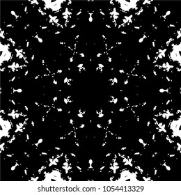 Abstract kaleidoscopic seamless pattern.