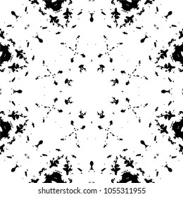 Abstract kaleidoscopic seamless pattern.