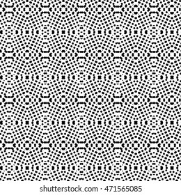 Abstract kaleidoscopic seamless pattern. Vector.