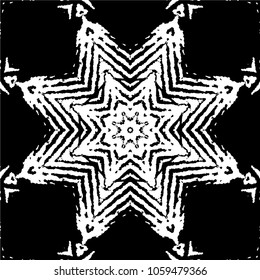 Abstract kaleidoscopic seamless pattern.vector